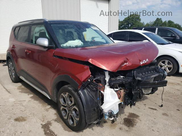 2022 Kia Soul Lx Red vin: KNDJ23AU2N7155309