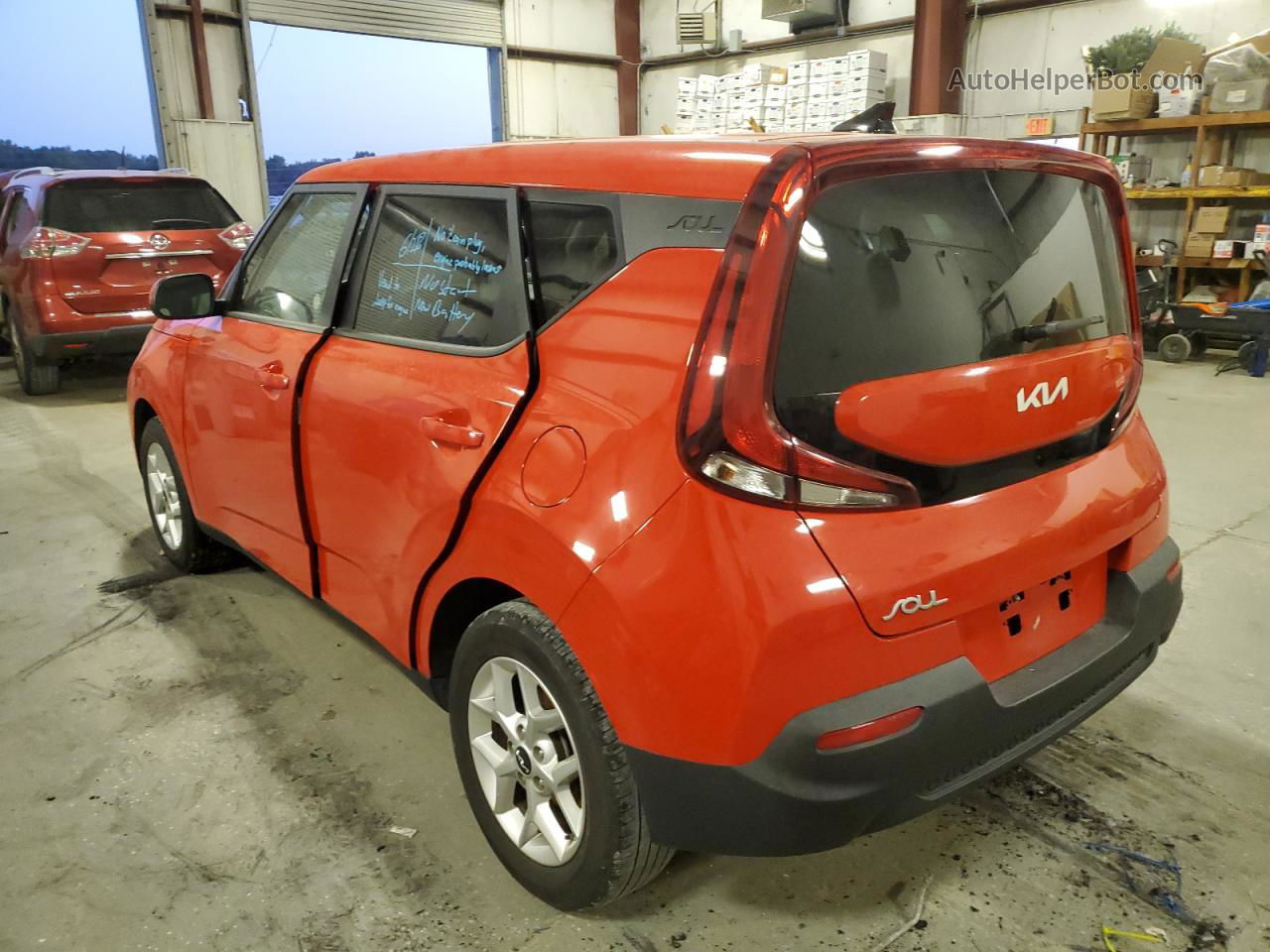 2022 Kia Soul Lx Red vin: KNDJ23AU2N7155522