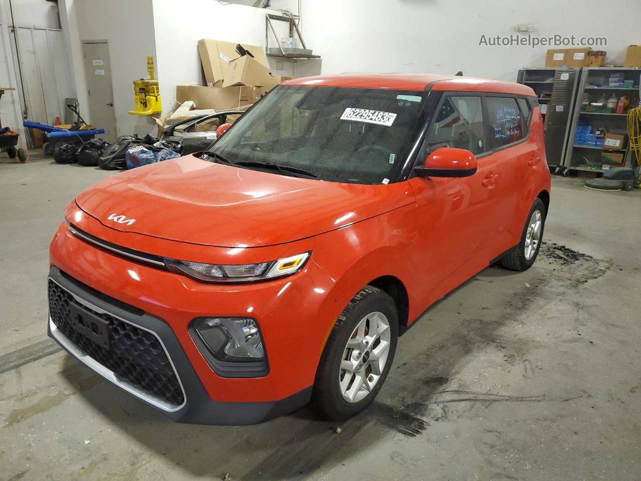 2022 Kia Soul Lx Red vin: KNDJ23AU2N7155522