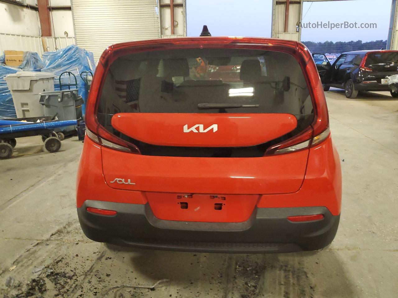 2022 Kia Soul Lx Red vin: KNDJ23AU2N7155522