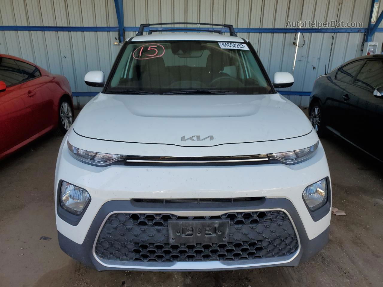 2022 Kia Soul Lx White vin: KNDJ23AU2N7163085