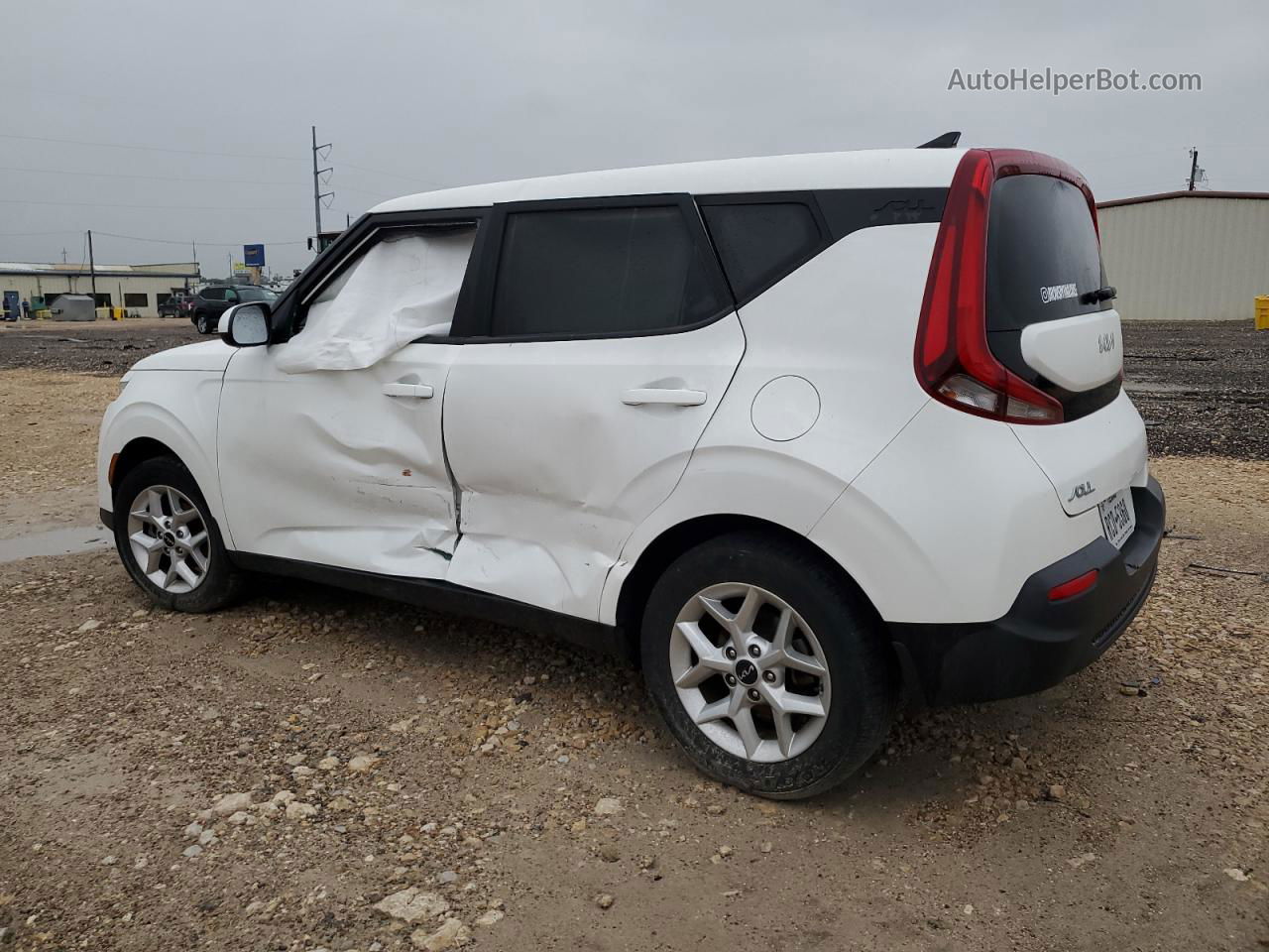 2022 Kia Soul Lx White vin: KNDJ23AU2N7164723