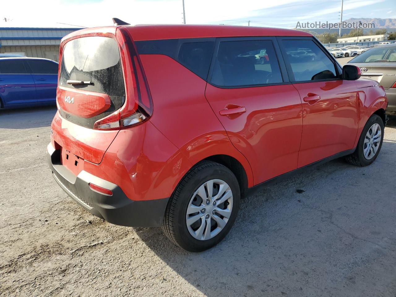 2022 Kia Soul Lx Red vin: KNDJ23AU2N7174555