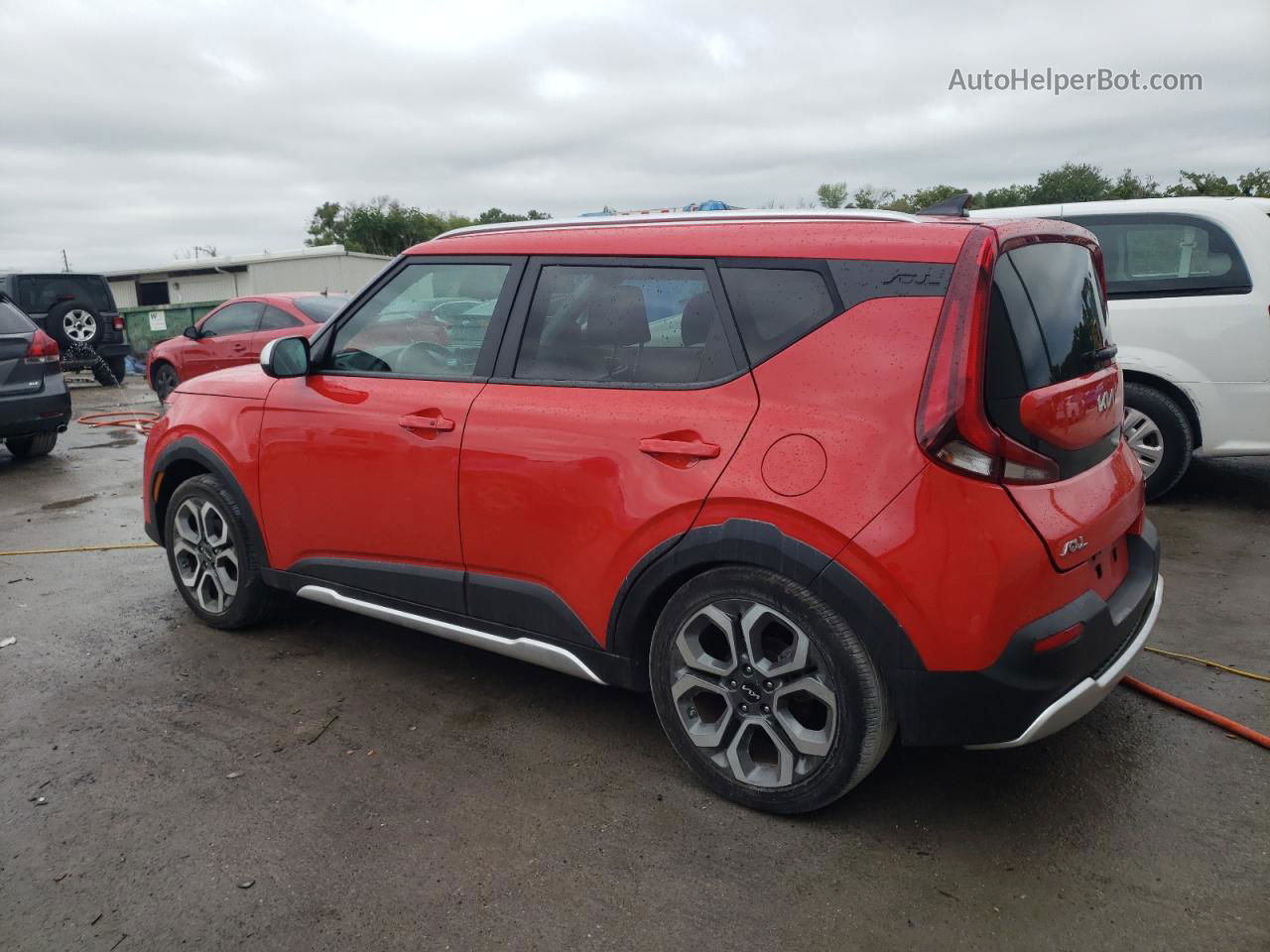 2022 Kia Soul Lx Red vin: KNDJ23AU2N7181179