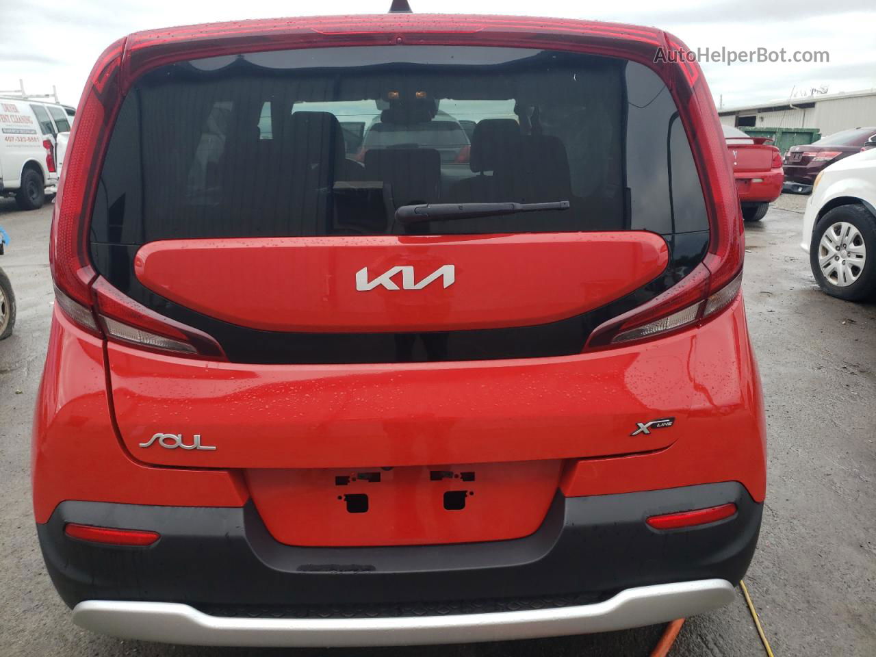 2022 Kia Soul Lx Красный vin: KNDJ23AU2N7181179