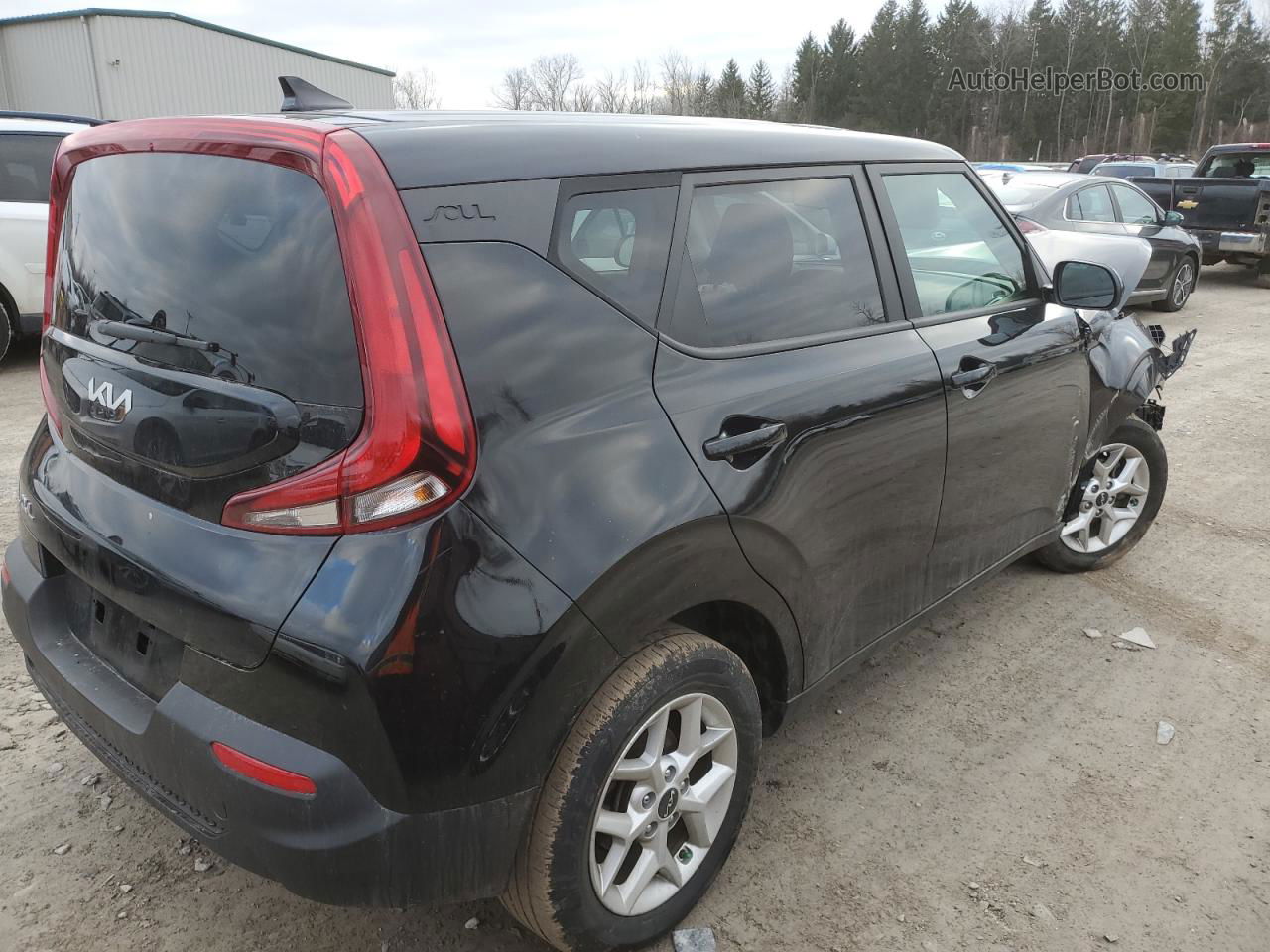 2022 Kia Soul Lx Black vin: KNDJ23AU2N7185006