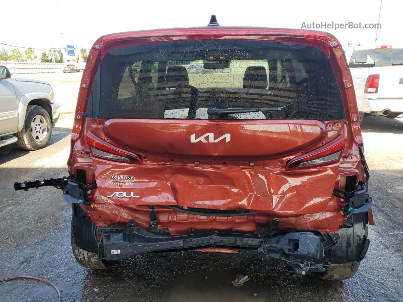 2022 Kia Soul Lx Red vin: KNDJ23AU2N7807362