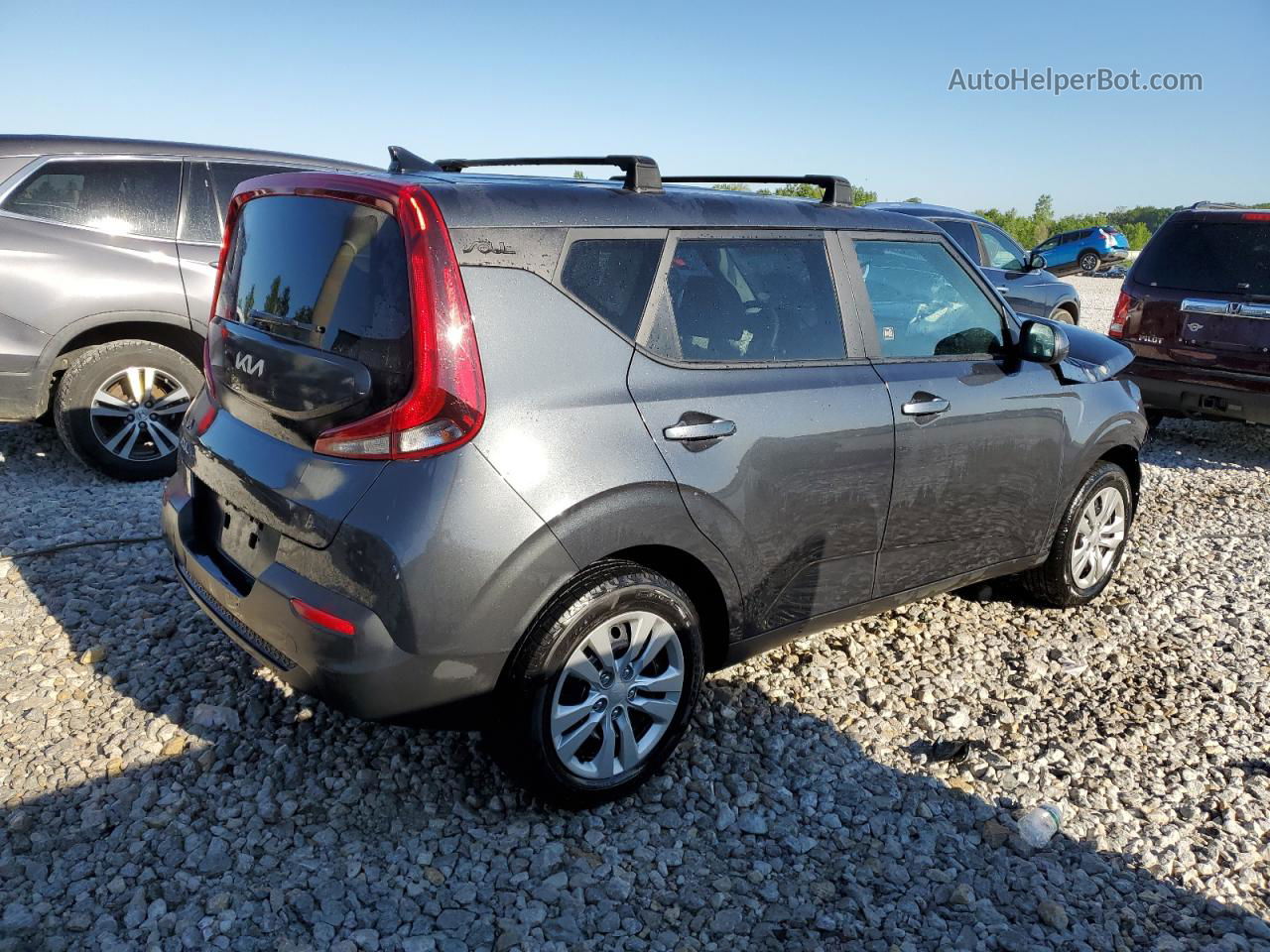 2022 Kia Soul Lx Charcoal vin: KNDJ23AU2N7809497