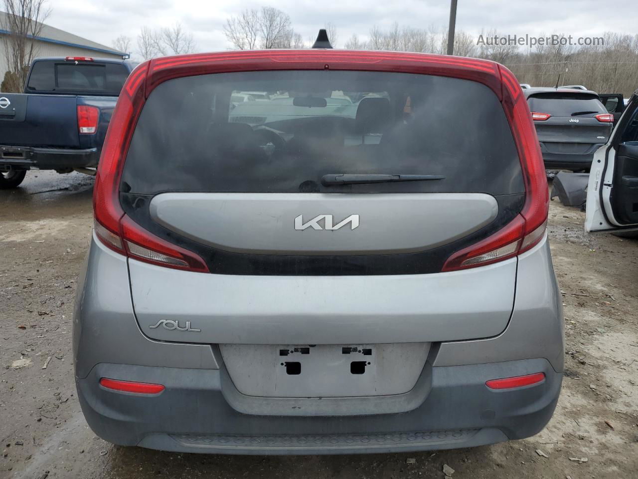 2022 Kia Soul Lx Silver vin: KNDJ23AU2N7809709