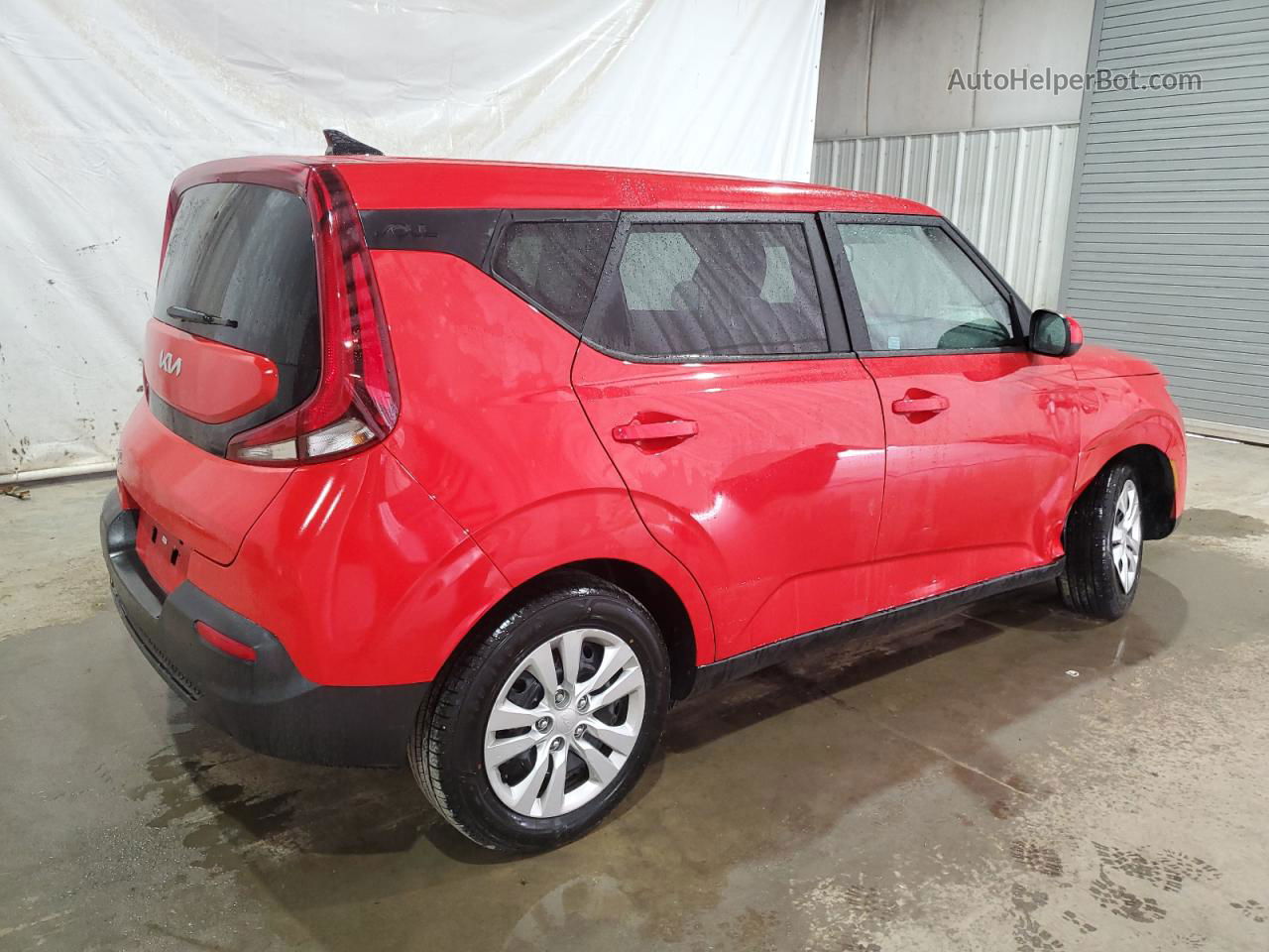 2022 Kia Soul Lx Red vin: KNDJ23AU3N7156694