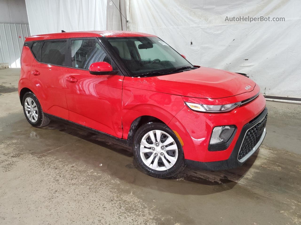 2022 Kia Soul Lx Red vin: KNDJ23AU3N7156694