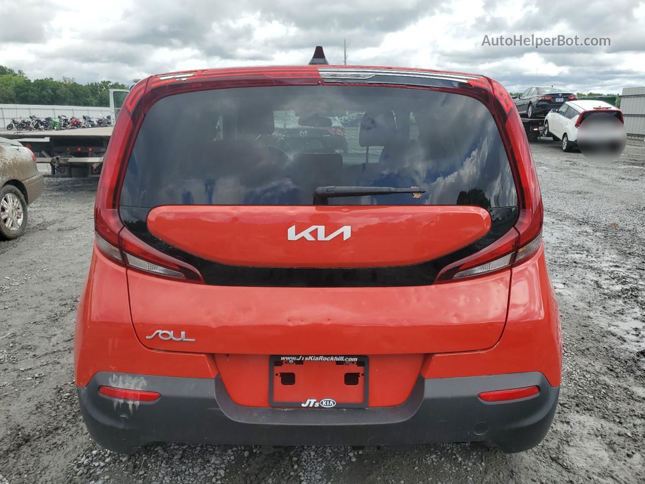 2022 Kia Soul Lx Red vin: KNDJ23AU3N7157778