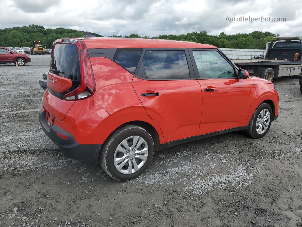 2022 Kia Soul Lx Red vin: KNDJ23AU3N7157778