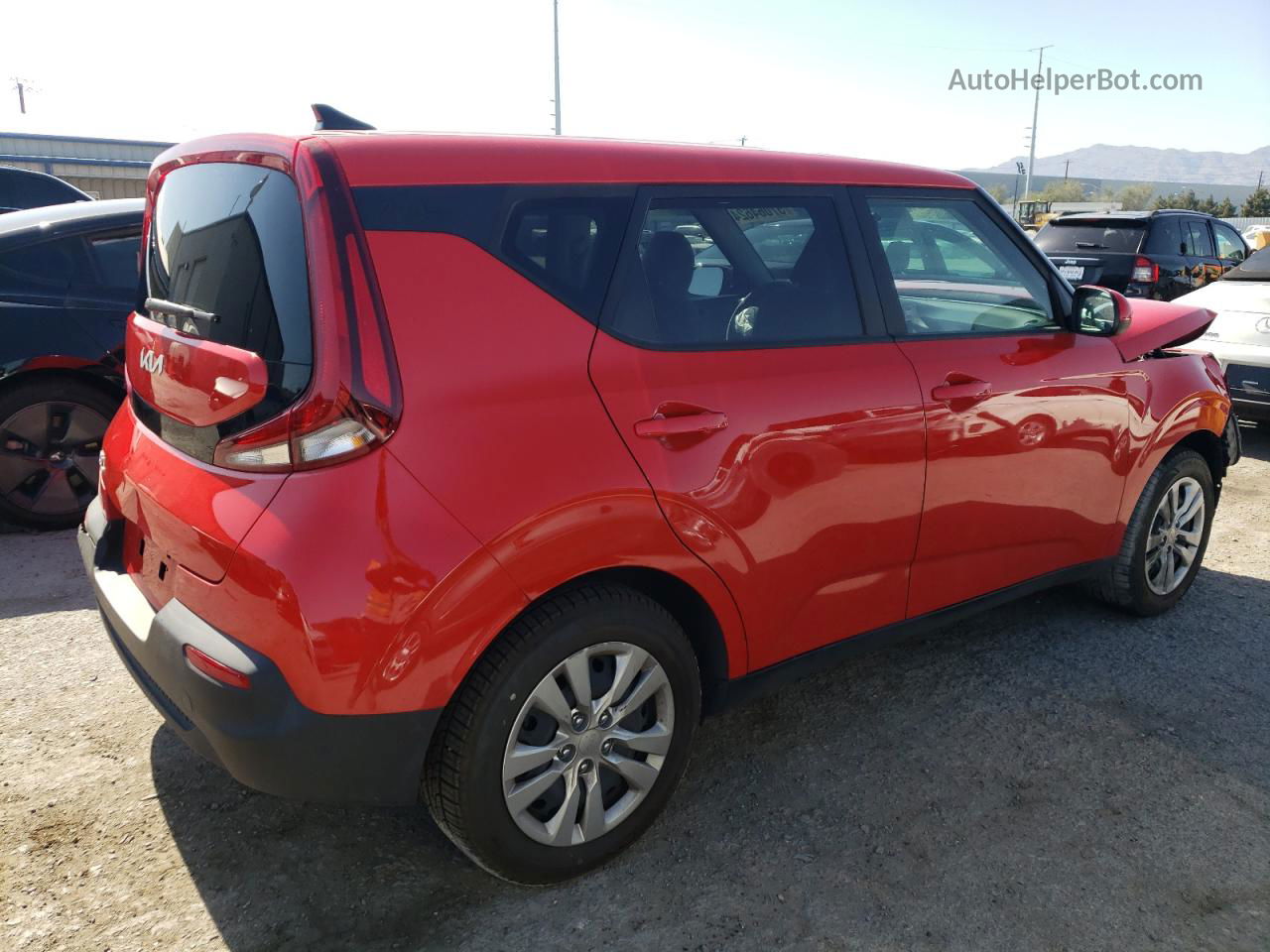 2022 Kia Soul Lx Red vin: KNDJ23AU3N7161331