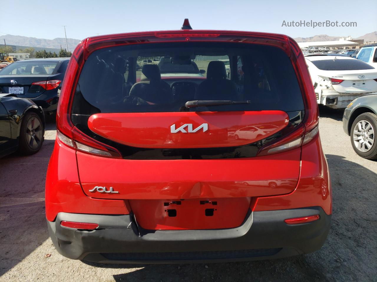 2022 Kia Soul Lx Red vin: KNDJ23AU3N7161331