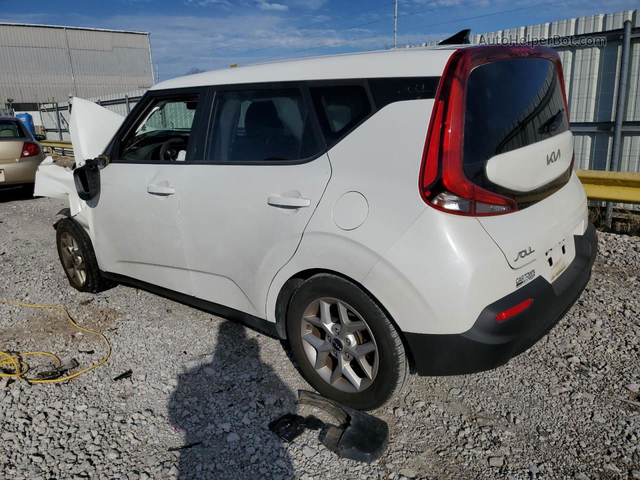 2022 Kia Soul Lx White vin: KNDJ23AU3N7161572