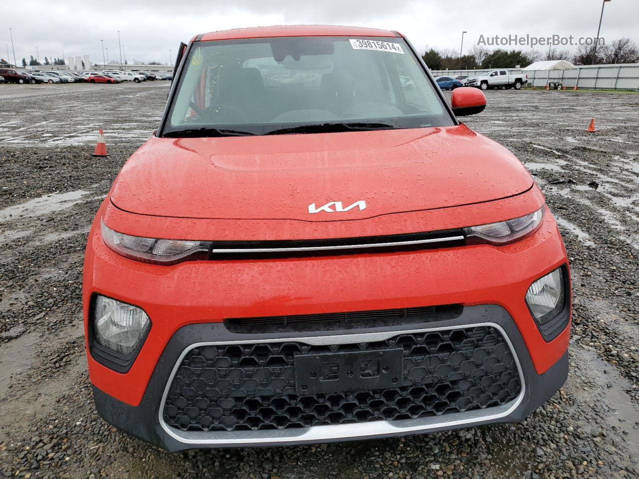 2022 Kia Soul Lx Red vin: KNDJ23AU3N7163435