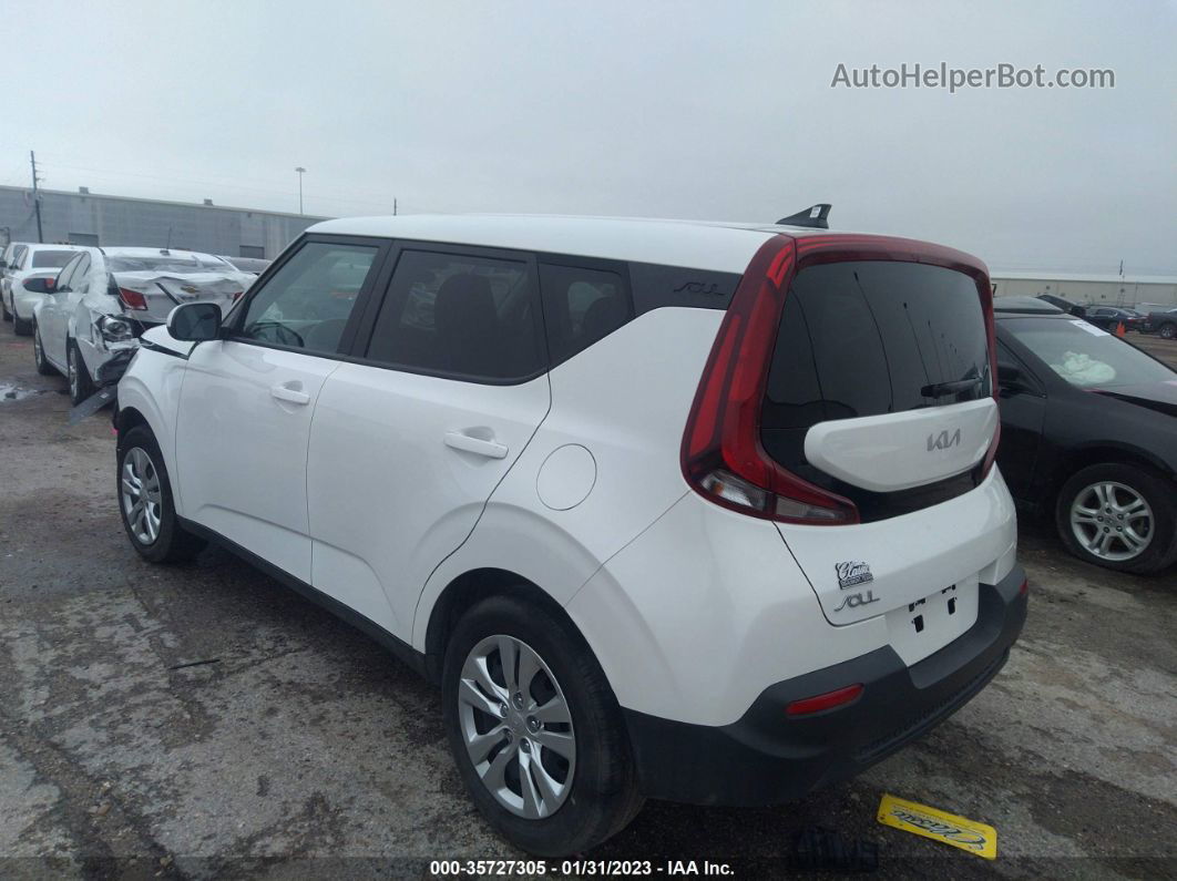 2022 Kia Soul Lx White vin: KNDJ23AU3N7166433