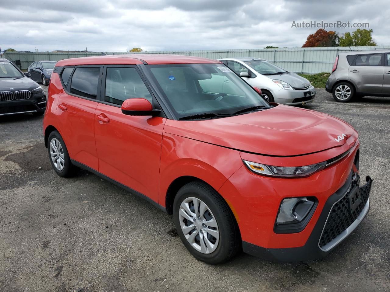 2022 Kia Soul Lx Red vin: KNDJ23AU3N7174550