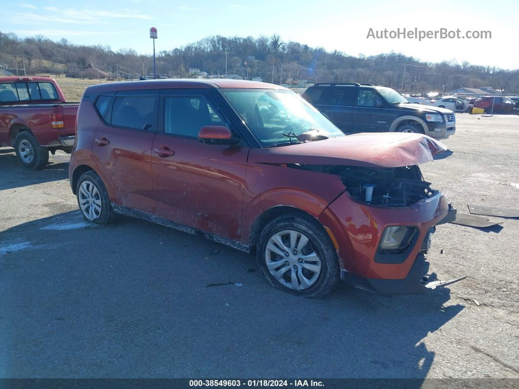 2022 Kia Soul Lx Orange vin: KNDJ23AU3N7821836