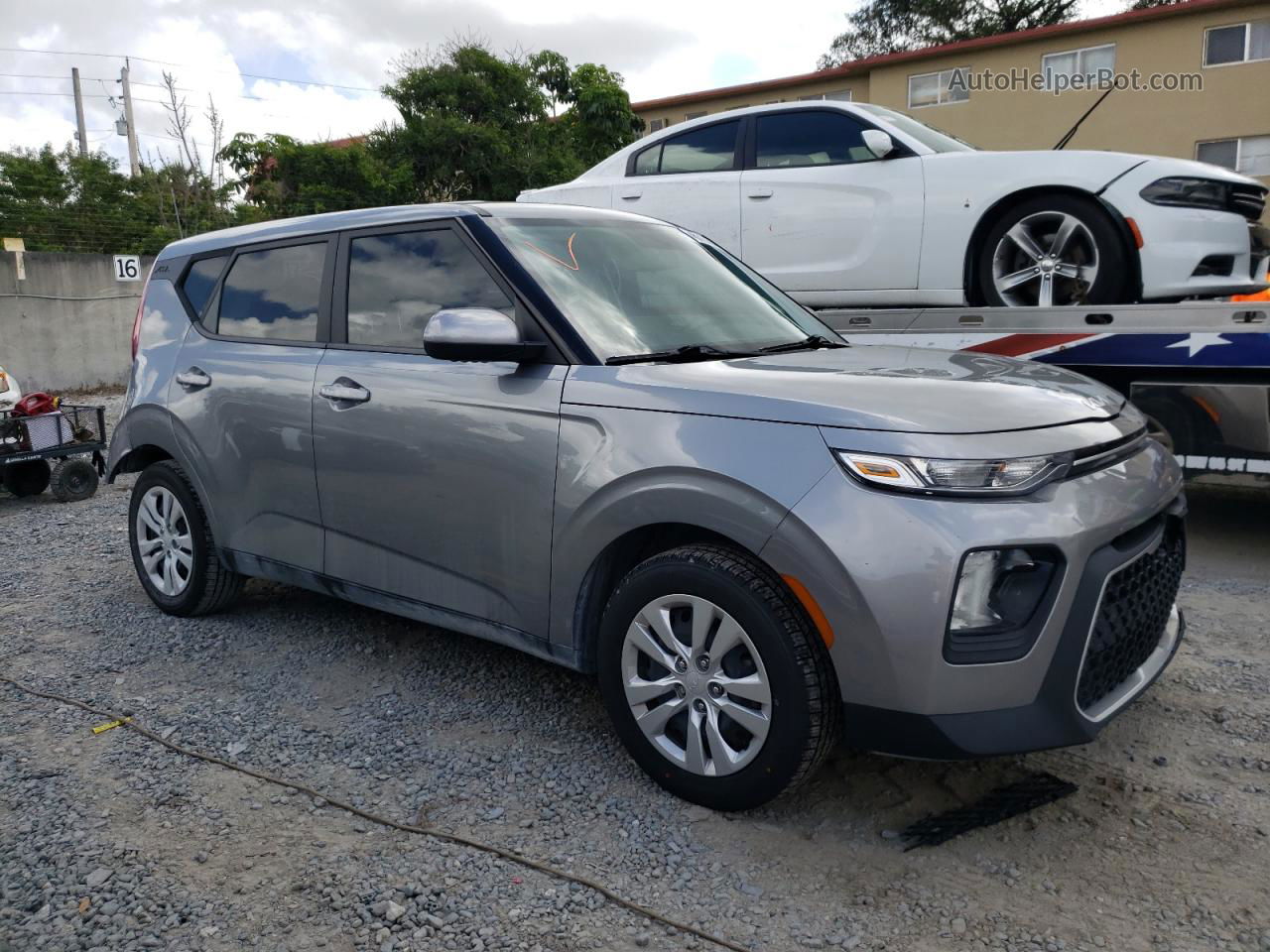 2022 Kia Soul Lx Silver vin: KNDJ23AU3N7822291