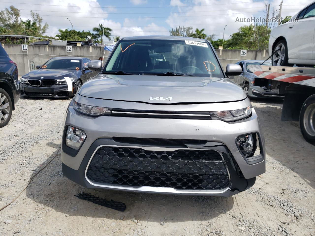 2022 Kia Soul Lx Silver vin: KNDJ23AU3N7822291