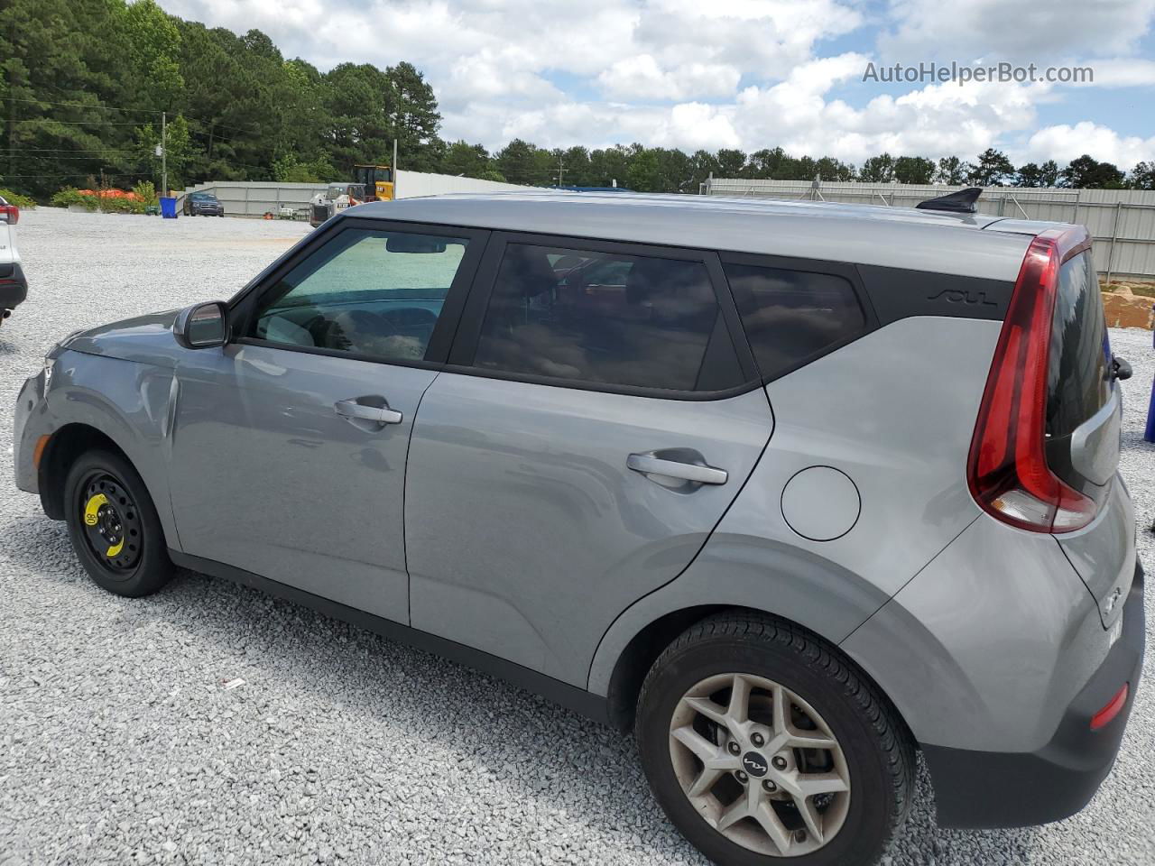 2022 Kia Soul Lx Gray vin: KNDJ23AU3N7833212