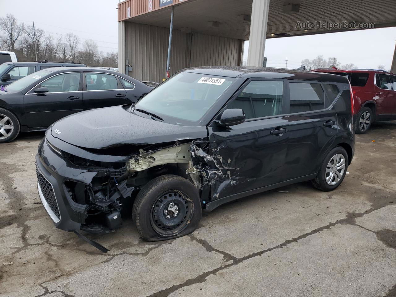 2022 Kia Soul Lx Черный vin: KNDJ23AU4N7149995