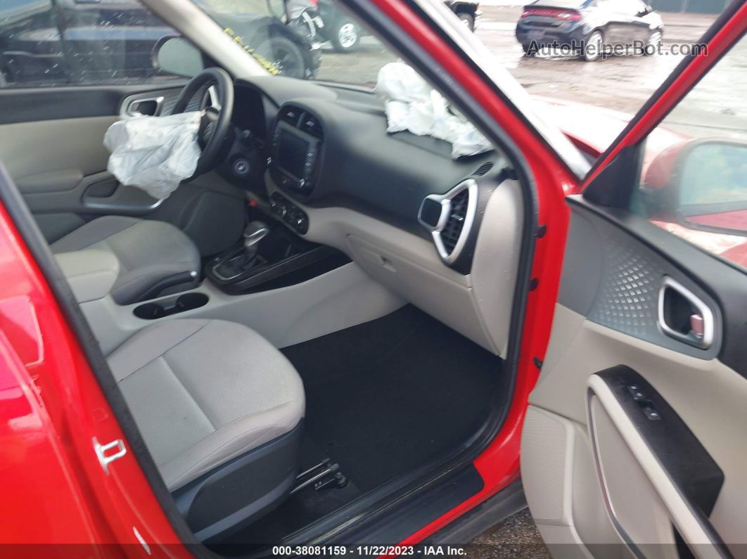 2022 Kia Soul Lx Red vin: KNDJ23AU4N7157322