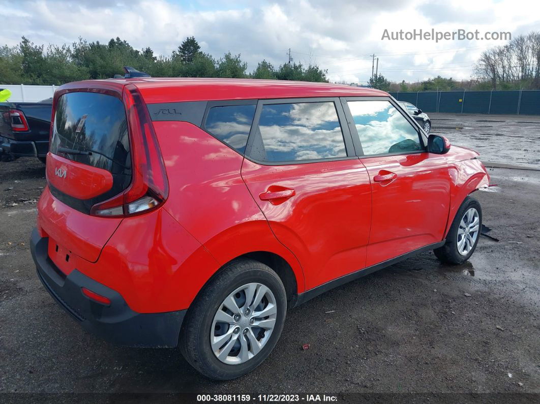 2022 Kia Soul Lx Red vin: KNDJ23AU4N7157322