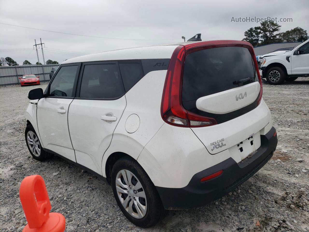 2022 Kia Soul Lx White vin: KNDJ23AU4N7170894