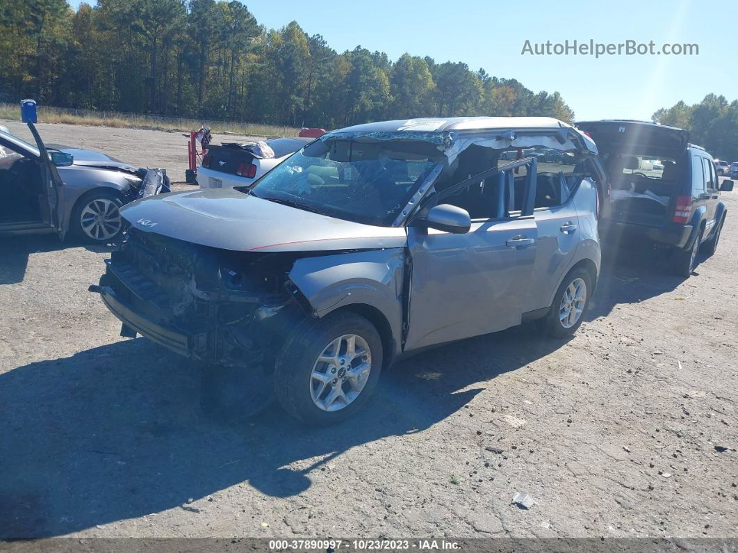 2022 Kia Soul Lx Gray vin: KNDJ23AU4N7805922