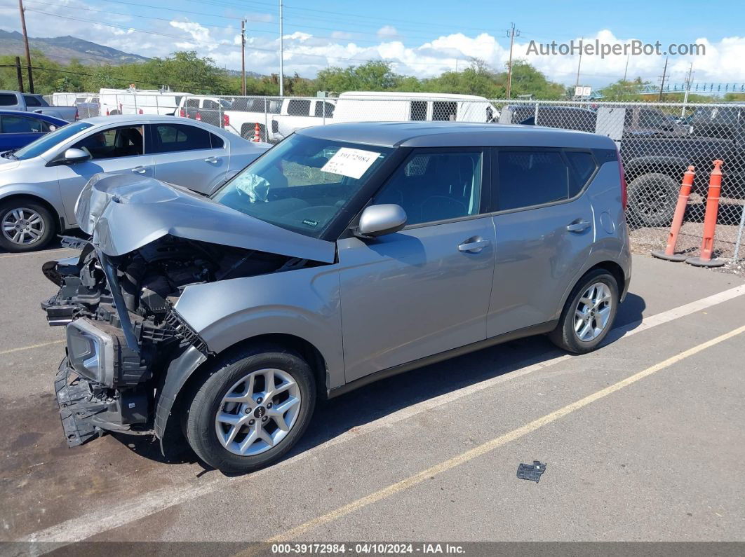 2022 Kia Soul Lx Silver vin: KNDJ23AU4N7814443