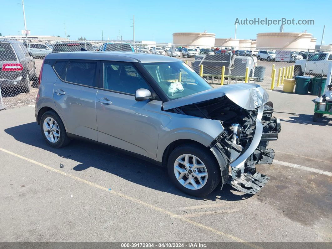 2022 Kia Soul Lx Silver vin: KNDJ23AU4N7814443