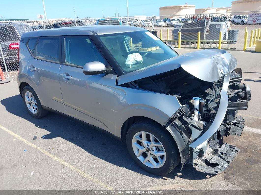 2022 Kia Soul Lx Silver vin: KNDJ23AU4N7814443