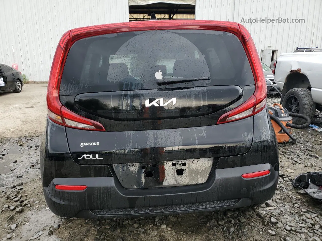 2022 Kia Soul Lx Черный vin: KNDJ23AU5N7165364