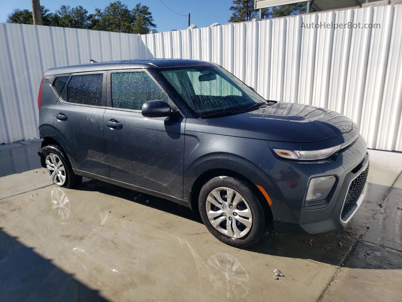 2022 Kia Soul Lx Blue vin: KNDJ23AU5N7810501