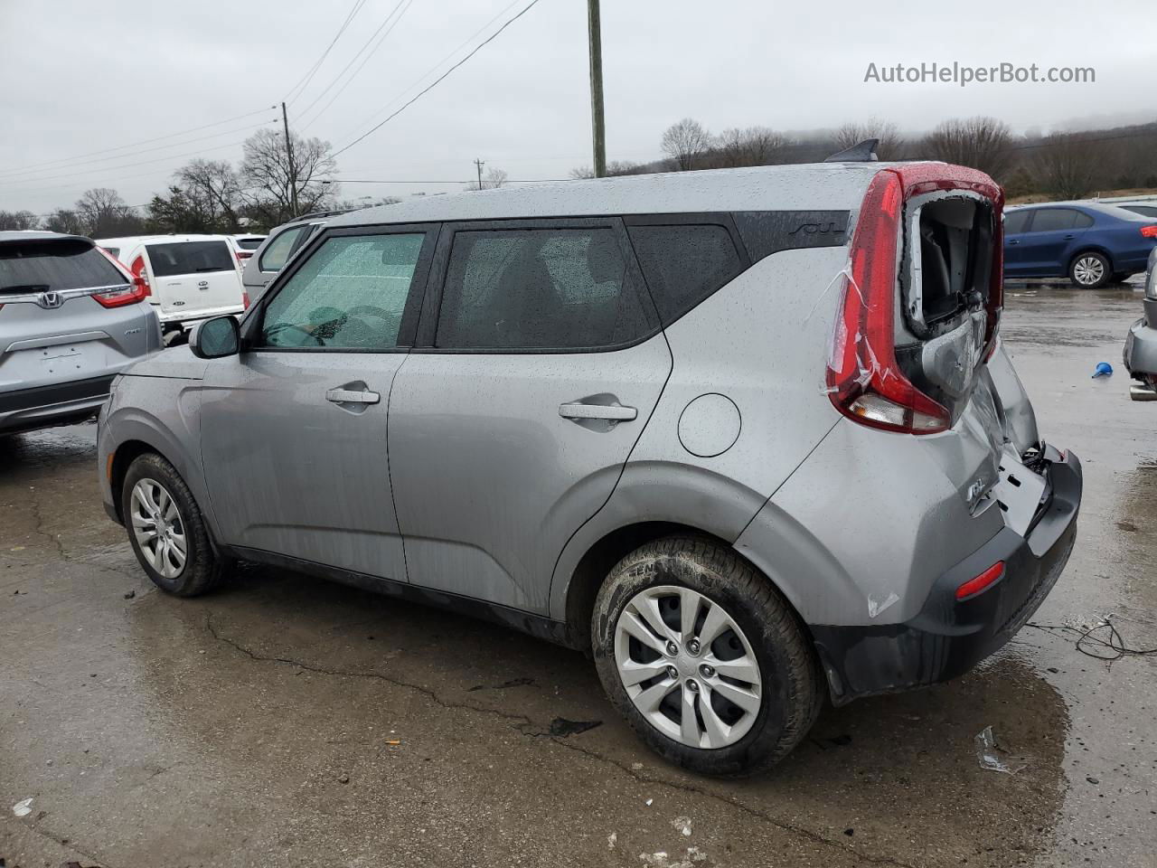 2022 Kia Soul Lx Silver vin: KNDJ23AU5N7811857