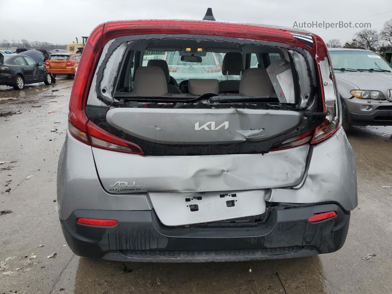 2022 Kia Soul Lx Silver vin: KNDJ23AU5N7811857