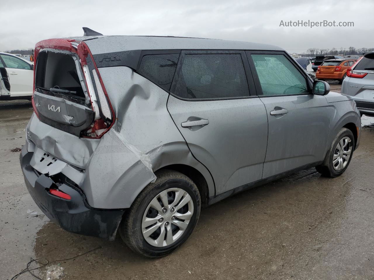 2022 Kia Soul Lx Silver vin: KNDJ23AU5N7811857