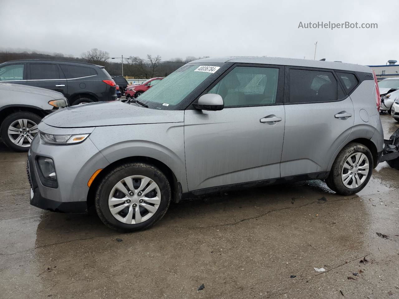 2022 Kia Soul Lx Silver vin: KNDJ23AU5N7811857