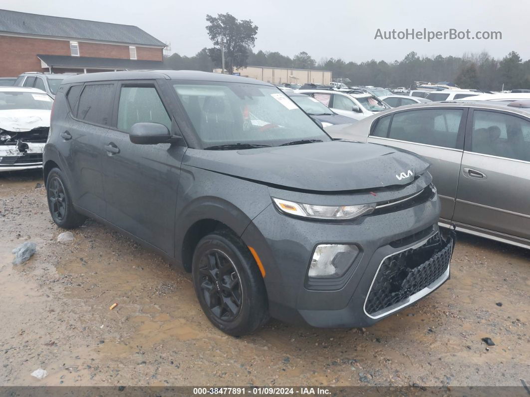 2022 Kia Soul Lx Gray vin: KNDJ23AU5N7824673