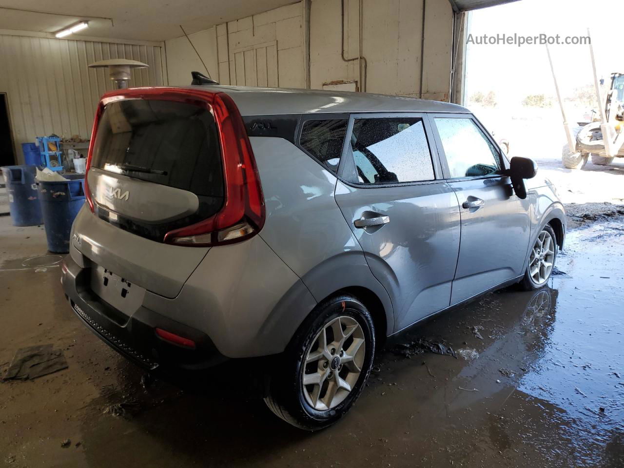 2022 Kia Soul Lx Silver vin: KNDJ23AU5N7827279