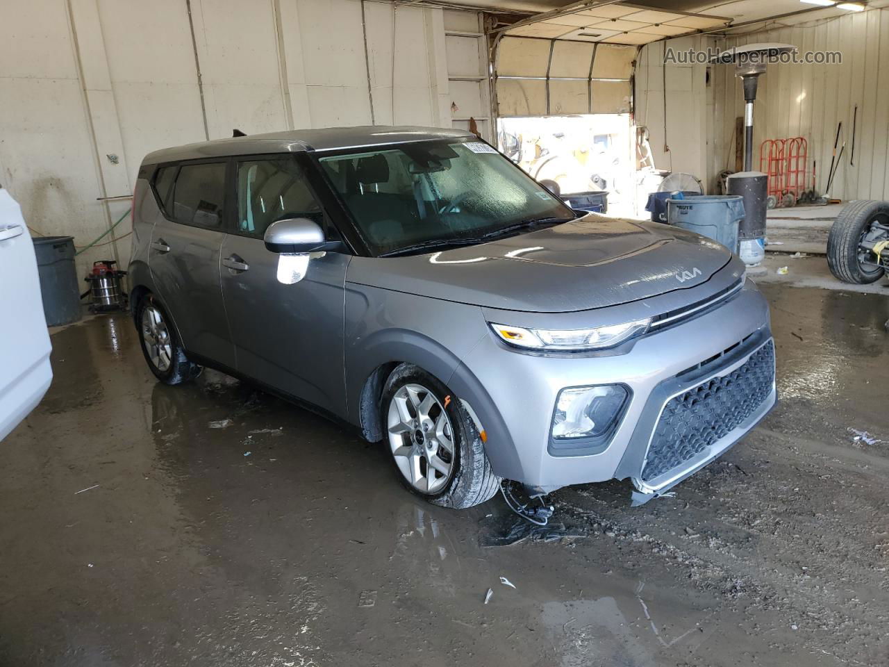 2022 Kia Soul Lx Silver vin: KNDJ23AU5N7827279