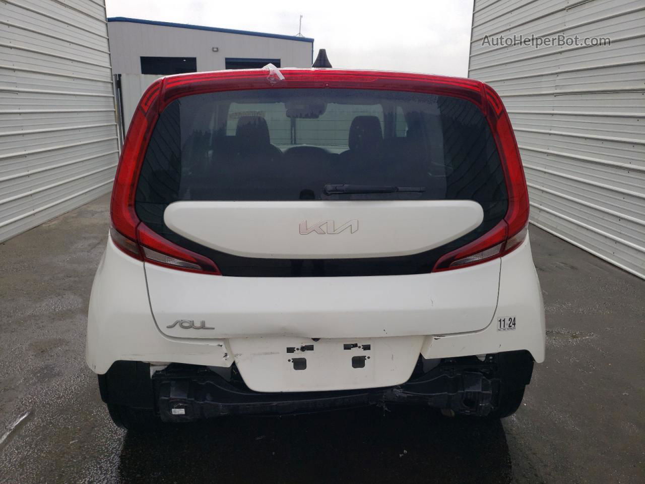 2022 Kia Soul Lx White vin: KNDJ23AU6N7159170