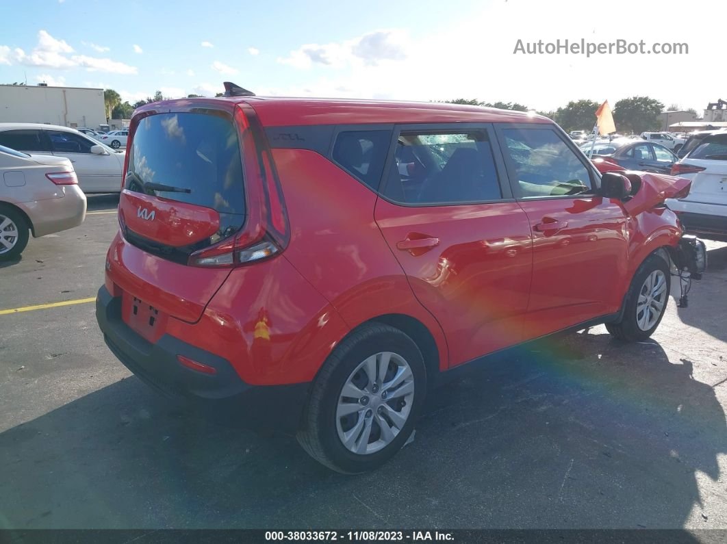 2022 Kia Soul Lx Красный vin: KNDJ23AU6N7172839