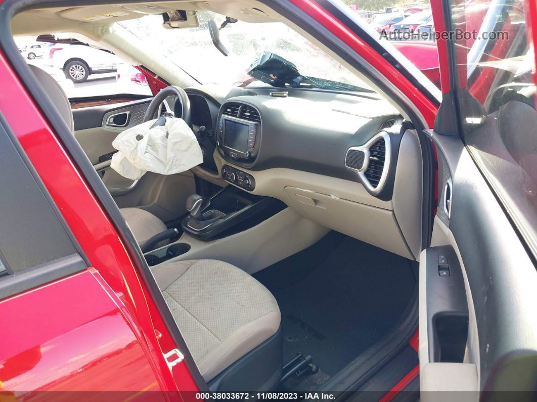 2022 Kia Soul Lx Red vin: KNDJ23AU6N7172839