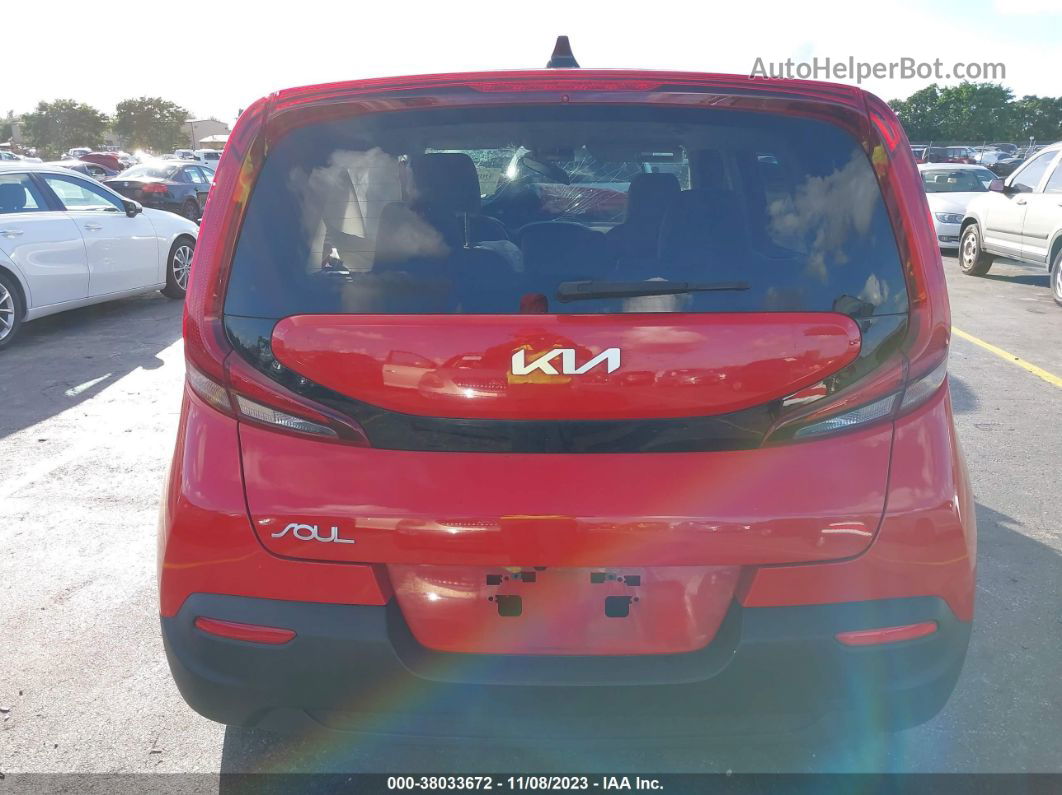 2022 Kia Soul Lx Red vin: KNDJ23AU6N7172839