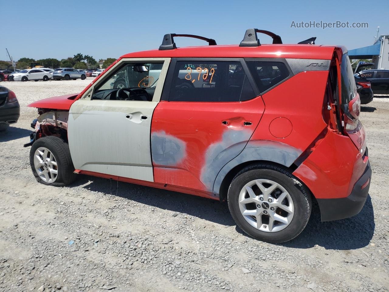 2022 Kia Soul Lx Red vin: KNDJ23AU6N7182075