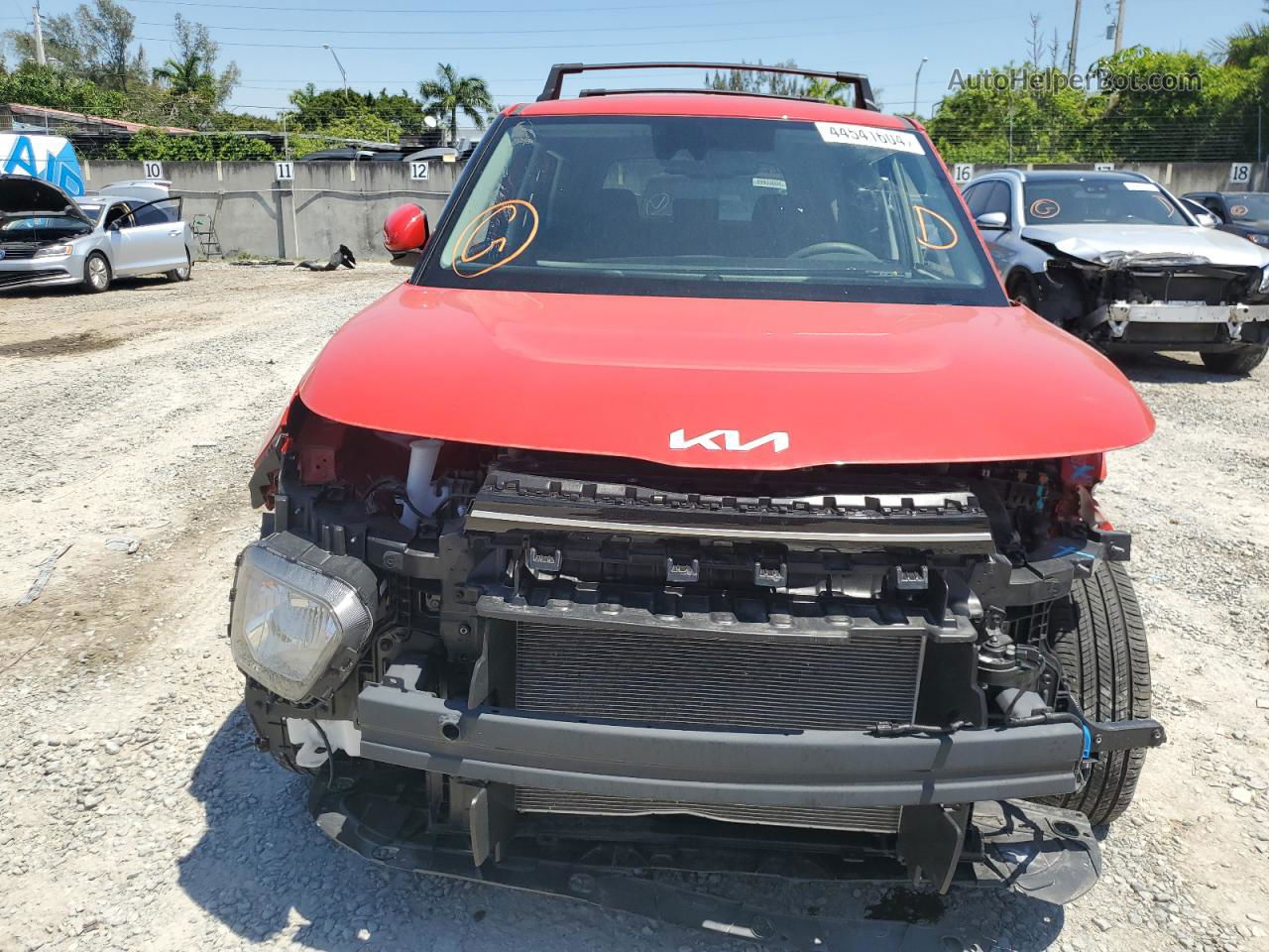 2022 Kia Soul Lx Red vin: KNDJ23AU6N7182075